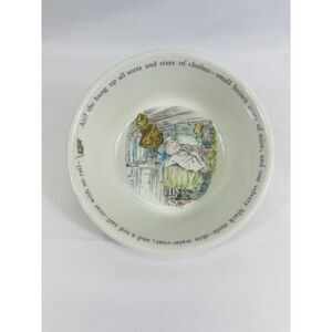 Wedgewood Beatrix Potter Peter Rabbit Mrs Tiggy Winkle Bowl